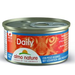 Almo Nature (Альмо Натюр) Daily Menu Cat - Консервированный корм "Мусс с океанической рыбой" для кошек 85 г