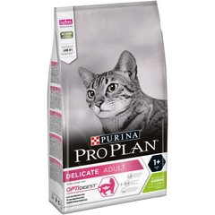 Purina Pro Plan (Пурина Про План) Delicate Adult Lamb - Сухой корм с ягненком для котов с чувствительным пищеварением 1,5 кг