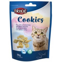 Trixie (Трикси) Cookies - Печенье с лососем и кошачьей мятой для котов и кошек 50 г