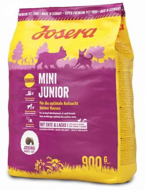Josera (Йозера) Mini Junior - Сухой корм для щенков мелких пород 900 г