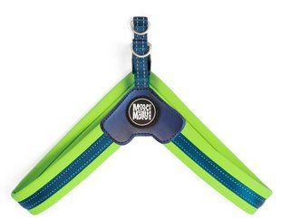 Max&Molly (Макс енд Моллі) Q-Fit Harness - Шлея для собак Matrix Lime Green зеленого кольору, XL