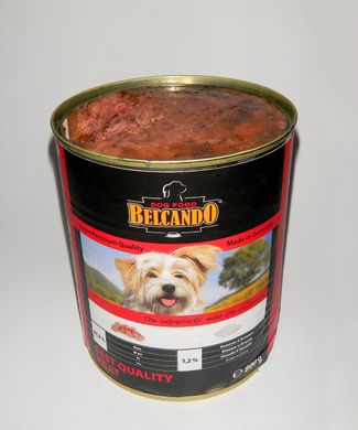 Belcando (Белькандо) Консервированный суперпремиальный корм с отборным мясом для собак всех возрастов 400 г