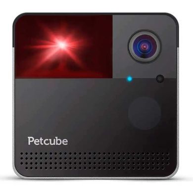 Petcube (Петкуб) Play 2 - Інтерактивна HD-камера з лазером для спостереження, гри та спілкування з домашнім вихованцем, 9х8х9 см