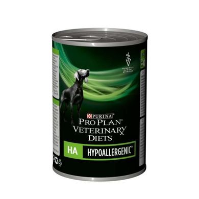 Pro Plan Veterinary Diets (Про План Ветеринарі Дієтс) by Purina HA Hypoallergenic Canine - Вологий гіпоалергенний корм для собак різного віку (консерва) 400 г