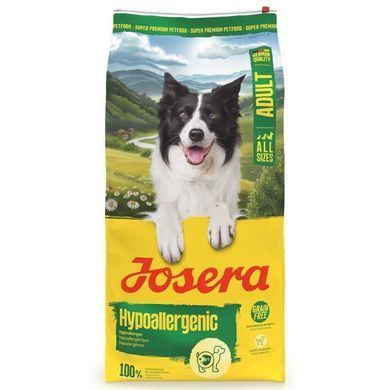 Josera (Йозера) Adult Hypoallergenic &ndash; Сухой диетический гипоалергенный корм для собак всех пород, 12,5 кг