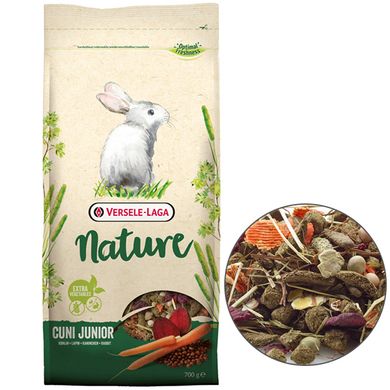 Versele-Laga (Верселе-Лага) Nature Сuni Junior - Суперпремиум беззерновой корм для крольчат 700 г