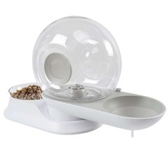 M-Pets (М-Петс) Snail Combi Food&Water Dispenser – Диспенсер Снэйл Комби для еды и воды котам и собакам 2,8 л