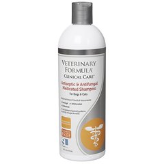 Veterinary Formula (Ветеринари Фомюлэ) Antiseptic&Antifungal Shampoo - Противогрибковый шампунь с бензетонием и кетоконазолом для собак и котов 473 мл