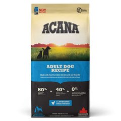Acana (Акана) Adult Dog Recipe – Сухой корм для взрослых собак всех пород 17 кг