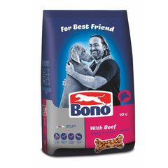 Bono (Боно) with Beef Adult Dog All Breeds - Сухой корм с говядиной для взрослых собак различных пород 10 кг