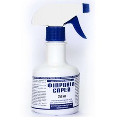 Фипронил Cпрей - инсекто-акарицидное средство от блох, вшей и клещей для котов и собак 250 мл