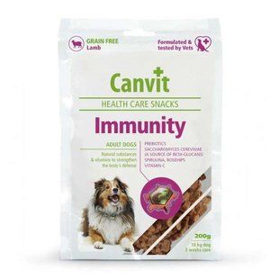 Canvit (Канвіт) Immunity Snack - Напіввологі ласощі для зміцнення імунітету собак, 200 г (250 шт.)