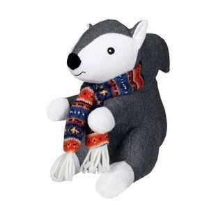 Trixie (Трикси) Игрушка для собак "Белка с шарфом", 20 см