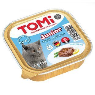 TOMi (Томи) Junior - Паштет с куринным мясом для котят 100 г