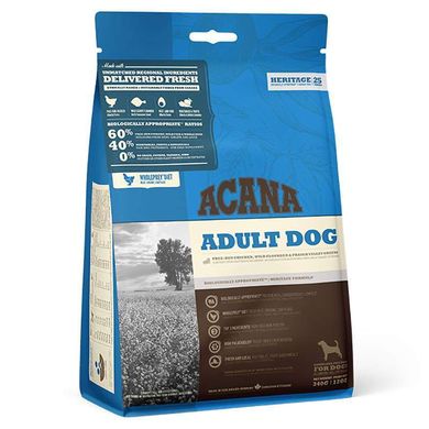 Acana (Акана) Adult Dog Recipe – Сухий корм для дорослих собак всіх порід 340 г
