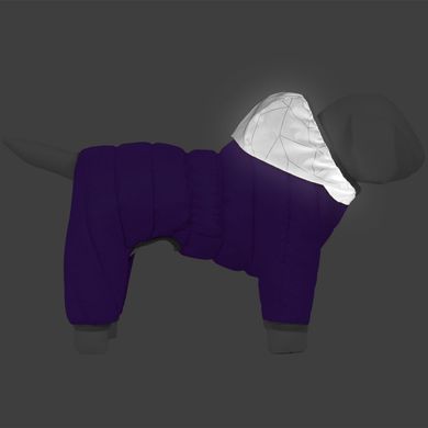 WAUDOG (Ваудог) AiryVest ONE - Утепленный комбинезон для собак (фиолетовый) XS22 (20-22 см)
