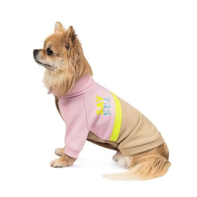 Pet Fashion (Пет Фешн) Daisy - Толстовка для собак (розовая/бежевая) XS (23-25 см)