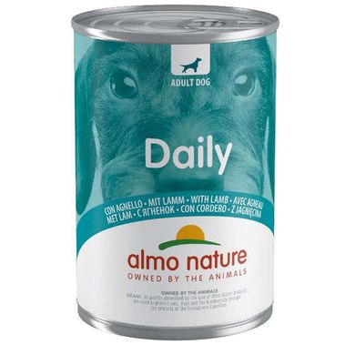 Almo Nature (Альмо Натюр) Daily Dog Adult Lamb - Повнораціонний консервований корм з ягнятиною для дорослих собак всіх порід 400 г