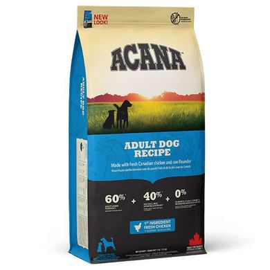 Acana (Акана) Adult Dog Recipe – Сухой корм для взрослых собак всех пород 340 г