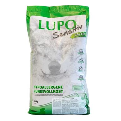 Luposan (Люпосан) Lupo Sensitiv 24/10 - Сухий корм для чутливих до харчування собак 15 кг