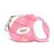 Flexi (Флекси) Fashion Ladies S "Zebra pink" - Поводок-рулетка для собак мелких пород "Зебра розовая" , лента (3м, до 12 кг) S "Леопард"
