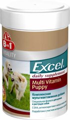 8in1 (8в1) Vitality Excel Puppy Multi Vitamin - Вітамінний комплекс для цуценят і молодих собак 100 шт.
