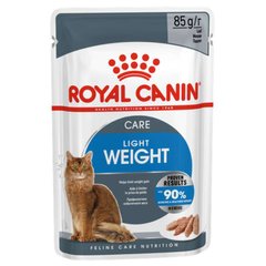 Royal Canin (Роял Канін) Light Weight Care Loaf – Вологий корм з м'ясом для зниження ваги у дорослих котів (паштет) 85 г
