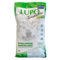 Luposan (Люпосан) Lupo Sensitiv 24/10 Mini Pellets - Гипоаллергенный сухой корм с мясом курицы для активных собак мелких пород 5 кг