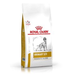 Royal Canin (Роял Канин) Urinary S/O Moderate calorie - Сухой корм для собак, склонных к набору лишнего веса, при заболеваниях нижних мочевыводящих путей 1,5 кг