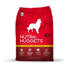 Nutra Nuggets (Нутра Нагетс) Lamb Meal & Rice for Dogs - Сухой корм с ягненком и рисом для собак 15 кг