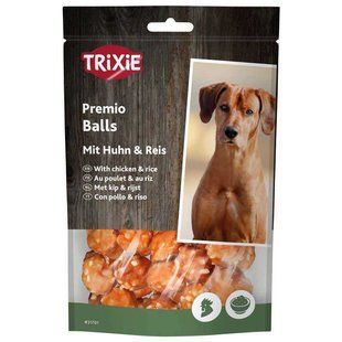 Trixie (Тріксі) PREMIO Rice Chicken Balls - Ласощі кульки з рисом і куркою для собак, 80 г