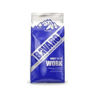 Bavaro (Баваро) Work 26/12 - Сухой корм для рабочих собак с постоянными интенсивными нагрузками, 18 кг