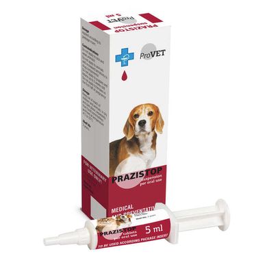 ProVET (ПроВет) Празістоп антигельмінтний препарат для котів і собак 5 мл