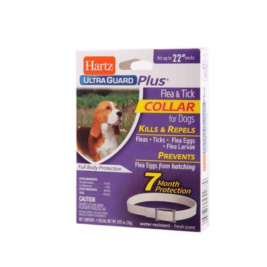Hartz (Хартц) UltraGuard Plus Flea&Tick Collar for Dogs - Ошейник для взрослых собак 58 см Белый