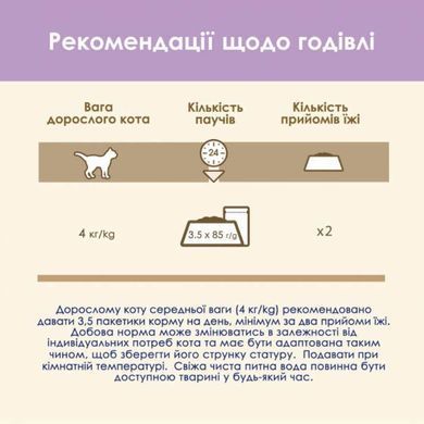 Cat Chow (Кет Чау) Sensitive &ndash; Вологий корм з лососем та цукіні для котів з чутливим травленням (шматочки в желе) 85 г