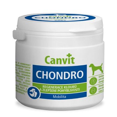 Canvit (Канвіт) Chondro - Таблетки для суглобів, кісток і хрящів собак до 25 кг 100 г (100 шт.)