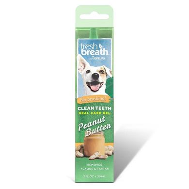 TropiClean (Тропіклін) Oral Care Gel Peanut Butter - Гель для чищення зубів з ароматом арахісового масла для собак 59 мл