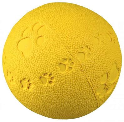 Trixie (Трикси) Мяч "Лапки" из натурального каучука 6 см