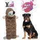 M-Pets (М-Петс) Play Dog Alphonso Squeaker &ndash; Игрушка мягкая Альфонсо с пищалкой для собак 43х20х15 см