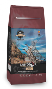 Landor (Ландор) Adult Сat Fish&Rice - Сухий корм з рибою і рисом для дорослих котів та кішок 10 кг