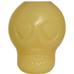 SodaPup (Сода Пап) Skull Treat Dispenser – Жувальна іграшка-диспенсер Череп, що світиться для ласощів із суперміцного матеріалу для собак M