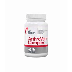 VetExpert (ВетЭксперт) ArthroVet Complex - Усиленный комплекс для здоровья хрящей и суставов собак и кошек 60 шт.