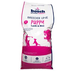Bosch (Бош) Breeder Lamb & Rice Puppy - Сухий корм з ягням для цуценят 20 кг