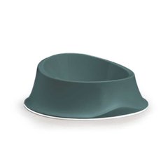 Stefanplast (Стефанпласт) Chic Bowl - Миска пластикова для собак та котів з протиковзким обідком 350 мл Смарагд