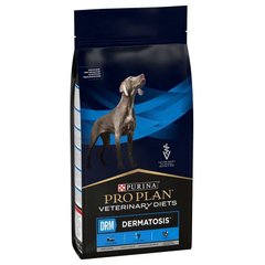 Pro Plan Veterinary Diets (Про План Ветеринарі Дієтс) by Purina DRM Derm Canine Formula - Лікувальний корм для собак c захворюваннями шкіри 14 кг