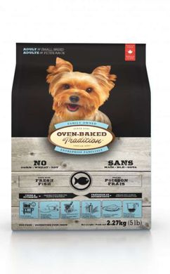 Oven-Baked (Овен-Бэкет) Tradition Fish Adult Dog Small Breeds - Cухой корм со свежей рыбой для взрослых собак малых пород 1 кг