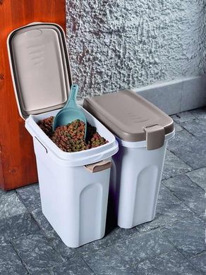 Stefanplast (Стефанпласт) Pet food Container - Контейнер для хранения сухого корма 7 л Белый