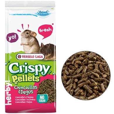 Versele-Laga (Верселе-Лага) Crispy Pellets Chinchillas & Degus - Гранулюванна зернова суміш для шиншил і дегу 1 кг