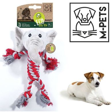 M-Pets (М-Петс) Eco Dog Toy Bailey – Эко-игрушка Бейли для собак 35,5х17 см