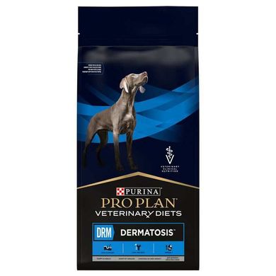 Pro Plan Veterinary Diets (Про План Ветеринари Диетс) by Purina DRM Derm Canine Formula - Лечебный корм для собак c заболеваниями кожи 14 кг
